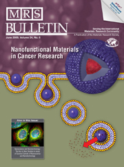 MRS Bulletin Volume 34 - Issue 6 -  Nanofunctional Materials in Cancer Research