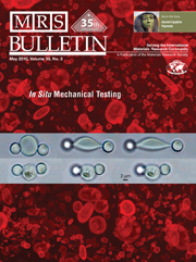 MRS Bulletin Volume 35 - Issue 5 -  In Situ Mechanical Testing of Biological and Inorganic Materials at the Micro- and Nanoscales
