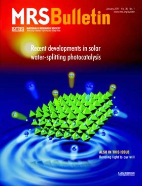 MRS Bulletin Volume 36 - Issue 1 -  Recent developments in solar water-splitting photocatalysis
