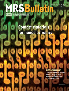 MRS Bulletin Volume 36 - Issue 2 -  Contact materials for nanoelectronics