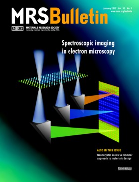 MRS Bulletin Volume 37 - Issue 1 -  Spectroscopic imaging in electron microscopy