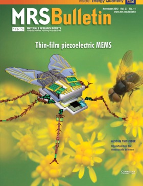 MRS Bulletin Volume 37 - Issue 11 -  Thin-film piezoelectric MEMS