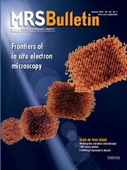MRS Bulletin Volume 40 - Issue 1 -  Frontiers of in situ electron microscopy
