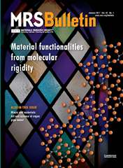 MRS Bulletin Volume 42 - Issue 1 -  Material Functionalities from Molecular Rigidity