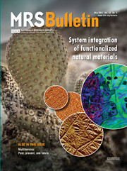 MRS Bulletin Volume 42 - Issue 5 -  System Integration of Functionalized Natural Materials