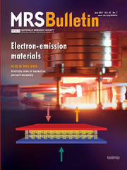 MRS Bulletin Volume 42 - Issue 7 -  Electron-Emission Materials