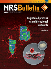 MRS Bulletin Volume 45 - Issue 12 -  Engineered Proteins as Multifunctional Materials