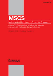 Mathematical Structures in Computer Science Volume 22 - Issue 5 -  Computability of the Physical