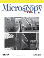 Microscopy Today Volume 30 - Issue 1 -