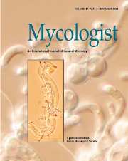Mycologist Volume 17 - Issue 4 -