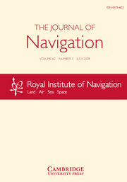 The Journal of Navigation Volume 62 - Issue 3 -