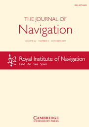 The Journal of Navigation Volume 62 - Issue 4 -