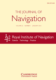The Journal of Navigation Volume 63 - Issue 1 -