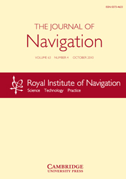The Journal of Navigation Volume 63 - Issue 4 -