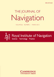 The Journal of Navigation Volume 66 - Issue 2 -