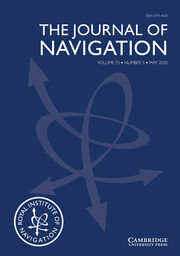 The Journal of Navigation Volume 73 - Issue 3 -
