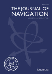 The Journal of Navigation Volume 74 - Issue 3 -