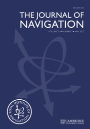The Journal of Navigation Volume 75 - Issue 3 -