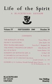 New Blackfriars Volume 4 - Issue 39 -