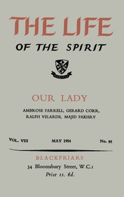 New Blackfriars Volume 8 - Issue 95 -