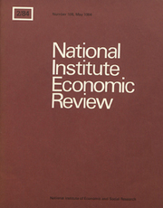 National Institute Economic Review  Volume 108 - Issue  -