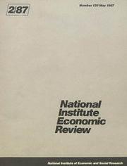 National Institute Economic Review  Volume 120 - Issue  -