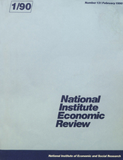 National Institute Economic Review  Volume 131 - Issue  -