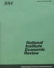 National Institute Economic Review  Volume 137 - Issue  -