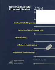 National Institute Economic Review  Volume 144 - Issue  -