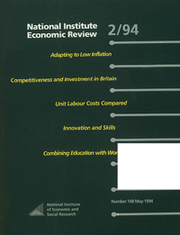 National Institute Economic Review  Volume 148 - Issue  -