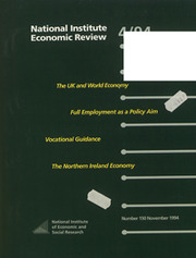 National Institute Economic Review  Volume 150 - Issue  -