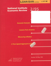 National Institute Economic Review  Volume 152 - Issue  -