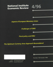 National Institute Economic Review  Volume 158 - Issue  -
