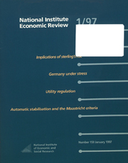 National Institute Economic Review  Volume 159 - Issue  -