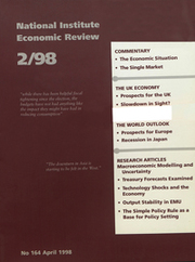 National Institute Economic Review  Volume 164 - Issue  -