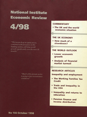 National Institute Economic Review  Volume 166 - Issue  -