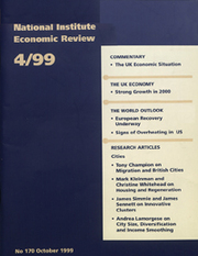 National Institute Economic Review  Volume 170 - Issue  -