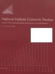 National Institute Economic Review  Volume 195 - Issue  -