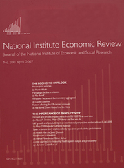 National Institute Economic Review  Volume 200 - Issue  -