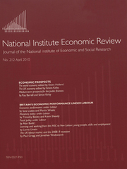 National Institute Economic Review  Volume 212 - Issue  -