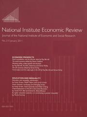 National Institute Economic Review  Volume 215 - Issue  -