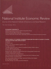 National Institute Economic Review  Volume 222 - Issue  -