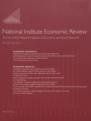 National Institute Economic Review  Volume 224 - Issue  -