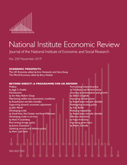 National Institute Economic Review  Volume 250 - Issue  -