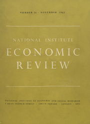 National Institute Economic Review  Volume 26 - Issue  -