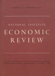 National Institute Economic Review  Volume 30 - Issue  -