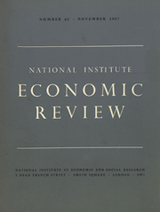 National Institute Economic Review  Volume 42 - Issue  -