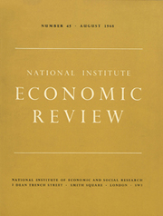 National Institute Economic Review  Volume 45 - Issue  -