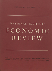 National Institute Economic Review  Volume 47 - Issue  -