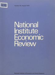 National Institute Economic Review  Volume 53 - Issue  -